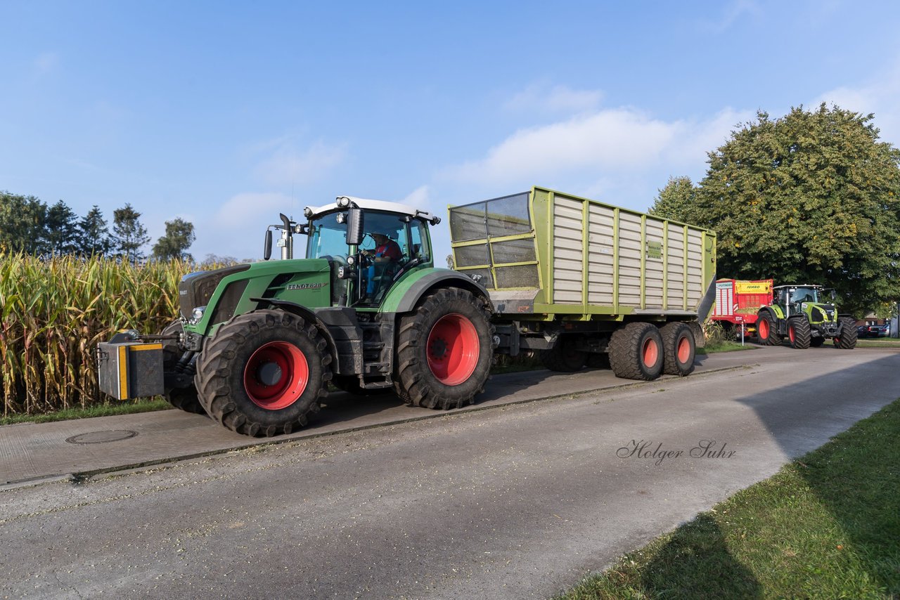 Bild 117 - Maisernte